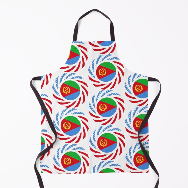 Item preview, Eritrean American Multinational Patriot Flag Series designed and sold by Carbon-Fibre Media.