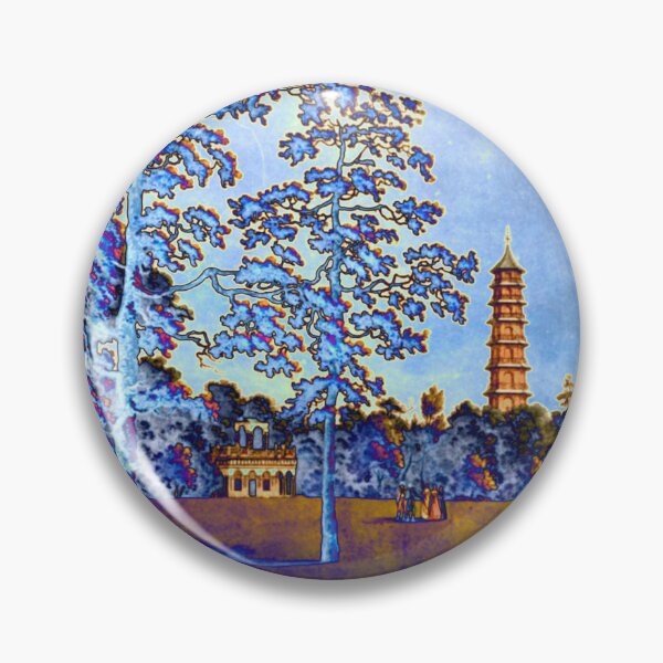 Item preview, Kew Gardens - View of the Alhambra and Pagoda designed and sold by ZinZoe.