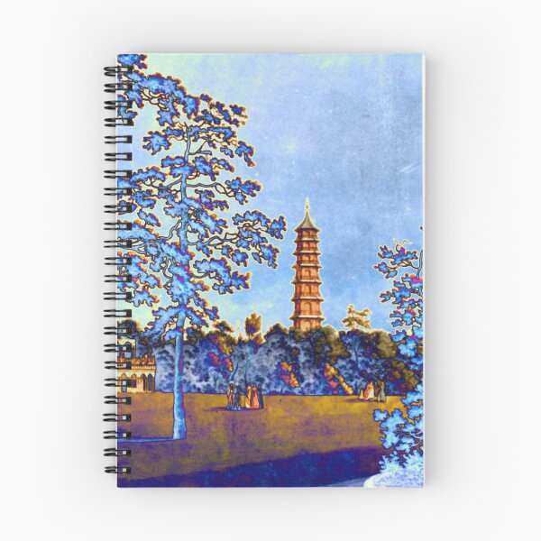 Item preview, Kew Gardens - View of the Alhambra and Pagoda designed and sold by ZinZoe.