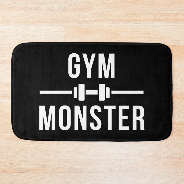 Item preview, Gym Monster Workout Bench Gains Addict Saying designed and sold by EllConApparel.