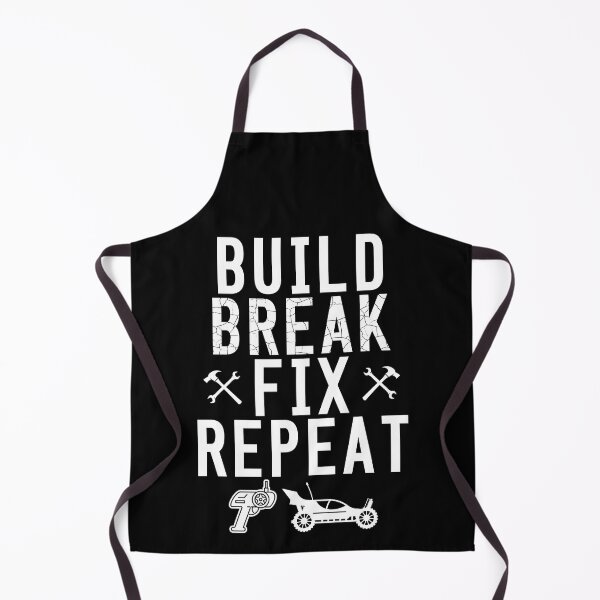 Item preview, Build Break Fix Repeat RC Car Racing Truck Buggy Quote Meme designed and sold by shoutoutshirtco.