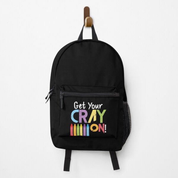 Item preview, Get Your Cray Cray On Crayons Crazy Silly Coloring Shirt Tee designed and sold by shoutoutshirtco.