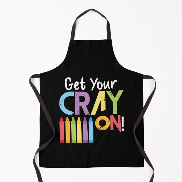 Item preview, Get Your Cray Cray On Crayons Crazy Silly Coloring Shirt Tee designed and sold by shoutoutshirtco.