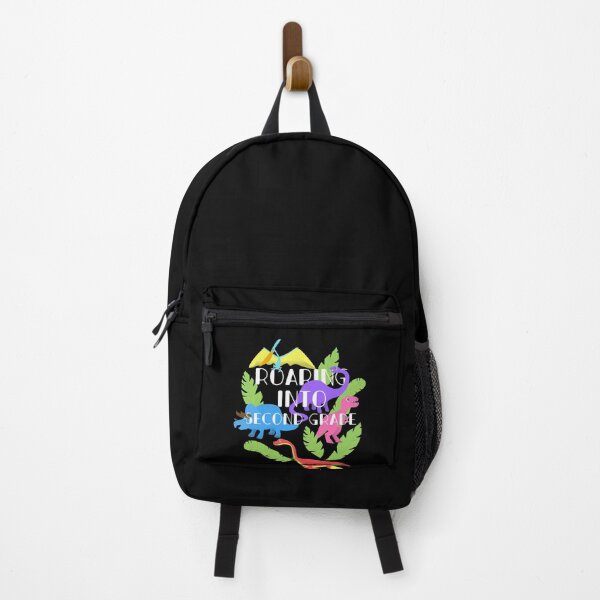 Item preview, Roaring Into 2nd Grade - Second Grader Dinosaur School Tee designed and sold by shoutoutshirtco.
