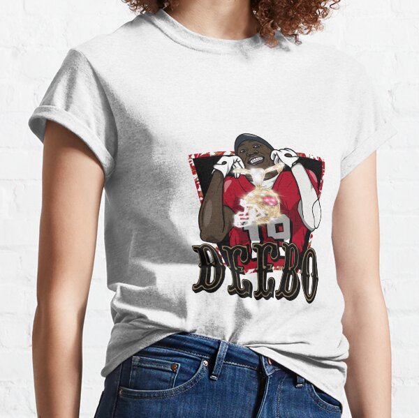 Printify 49ers Deebo Samuel T-Shirt - @19Problemz White / S