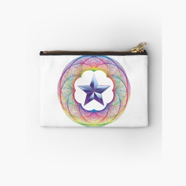 Item preview, Guilloche Star Vector rainbow rcc6111 designed and sold by Rcc6111.