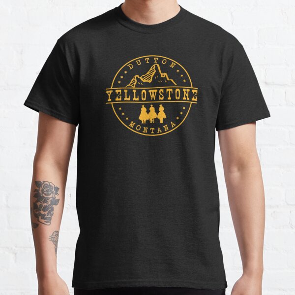 Timbre Grunge de Yellowstone T-shirt classique