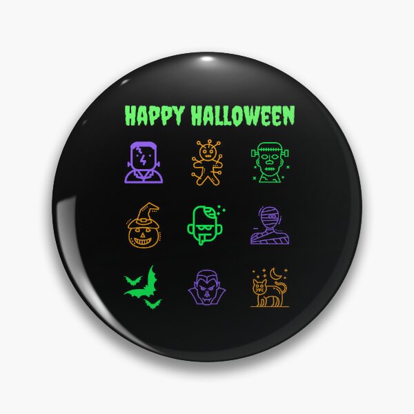 Item preview, Happy Halloween Shirts Emoji Emoticon Ghost Monster Vampire T-Shirt designed and sold by shoutoutshirtco.