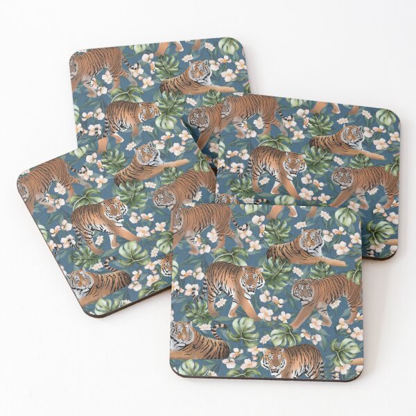 Item preview, Tiger pattern collection designed and sold by Hollyroseart.