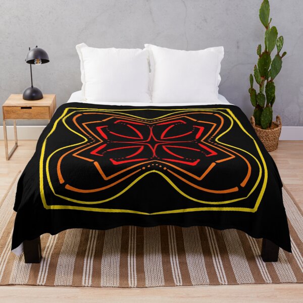 Item preview, Warm Funky Symmetry Kaleidoscope designed and sold by that5280lady.