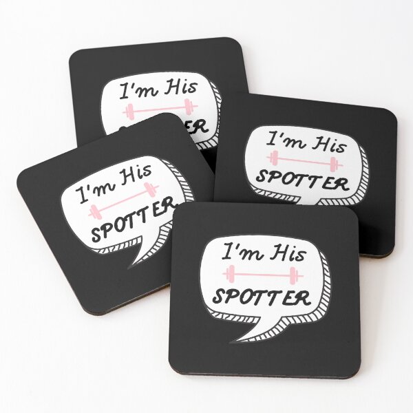 Item preview, I'm His Spotter Girlfriend Gym Partner Saying designed and sold by EllConApparel.