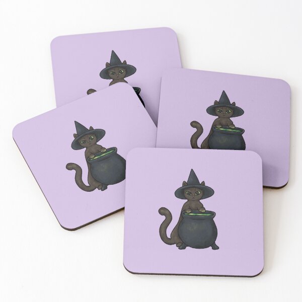 Item preview, Witchy Kitty designed and sold by cattydidit.