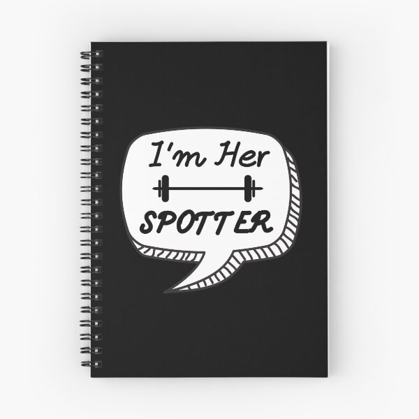 Item preview, I'm Her Spotter Boyfriend Gym Partner Saying designed and sold by EllConApparel.