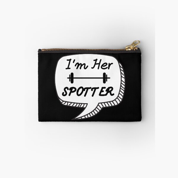 Item preview, I'm Her Spotter Boyfriend Gym Partner Saying designed and sold by EllConApparel.