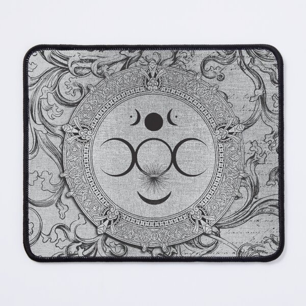 Item preview, Wiccan Triple Goddess Greyscale designed and sold by RetrofantasyCo.