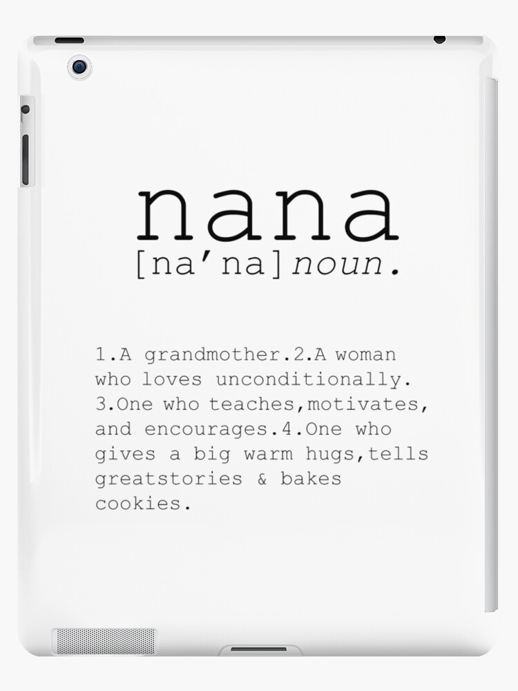 definition of nana poster definition print definition funny wall art