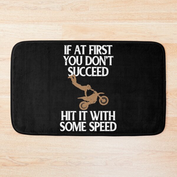Item preview, Motocross At First You Don't Succeed Hit it With Some Speed designed and sold by shoutoutshirtco.