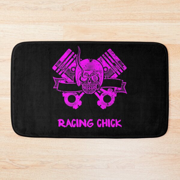 Item preview, Motocross Riding Dirt Bike Girls Shirts Racing Chicks Skull designed and sold by shoutoutshirtco.