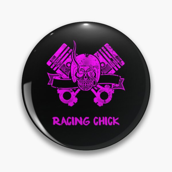 Item preview, Motocross Riding Dirt Bike Girls Shirts Racing Chicks Skull designed and sold by shoutoutshirtco.