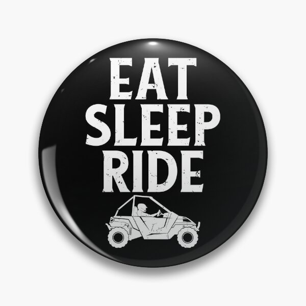 Item preview, Eat Sleep Ride 4 Wheeling 4 Wheeler Quads ATV Side by Side designed and sold by shoutoutshirtco.