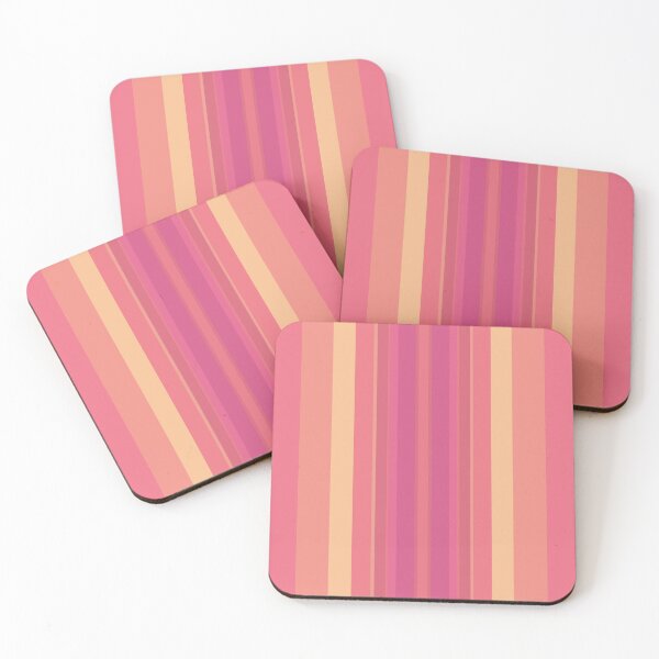 Item preview, Beach House Stripe Peach Fuzz designed and sold by Sharon Schwalbe.