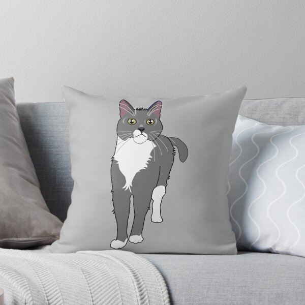 Item preview, Gray Tuxedo Cat designed and sold by beerhamster.