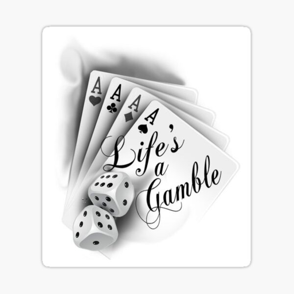 Lifes A Gamble Tattoo by pepenuevayork  Tattoogridnet