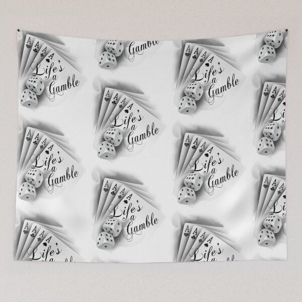 Item preview, LIFE IS A GAMBLE! designed and sold by Neverlandgr.
