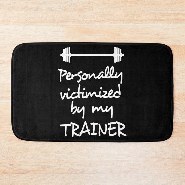 Item preview, Personally Victimized By My Trainer Weightlifting Lifting designed and sold by shoutoutshirtco.