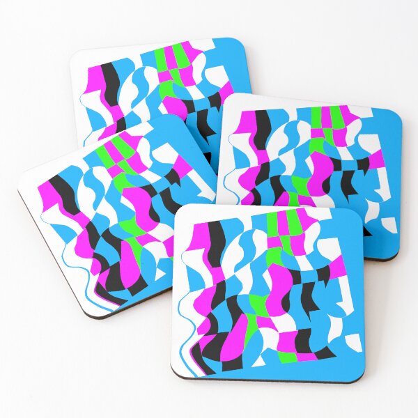 Item preview, Neon Hand Woven Geometric  designed and sold by Sharon Schwalbe.