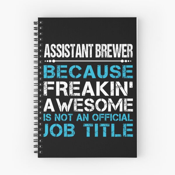 Item preview, Assistant Brewer T Shirt - Freaking Awesome Job Gift Item Tee designed and sold by oetate4774.
