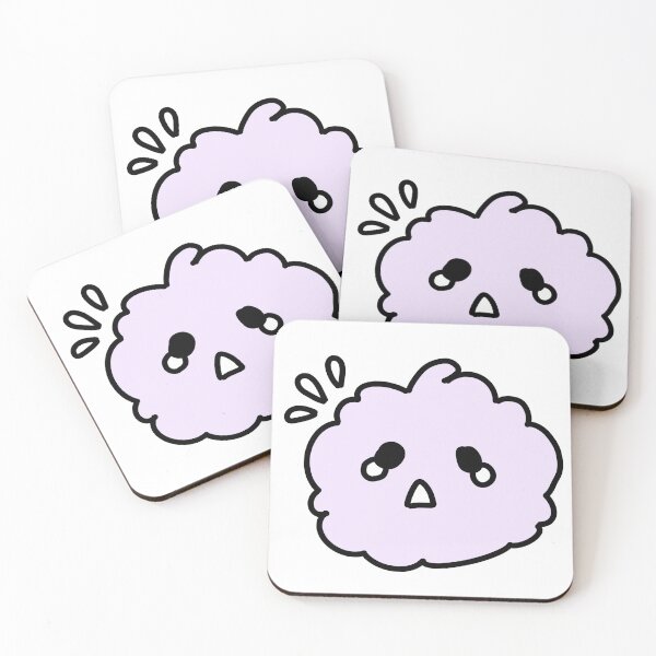 Item preview, purple anxious puff designed and sold by PuffPuffs.