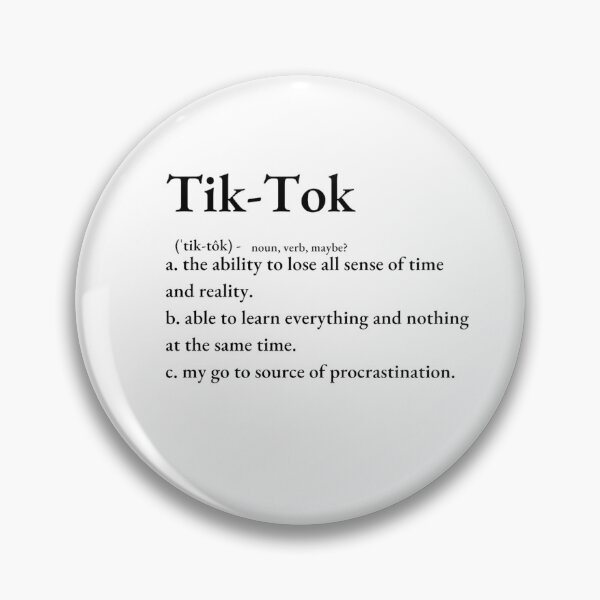 Item preview, Tik-Tok  designed and sold by DesignBySwanson.