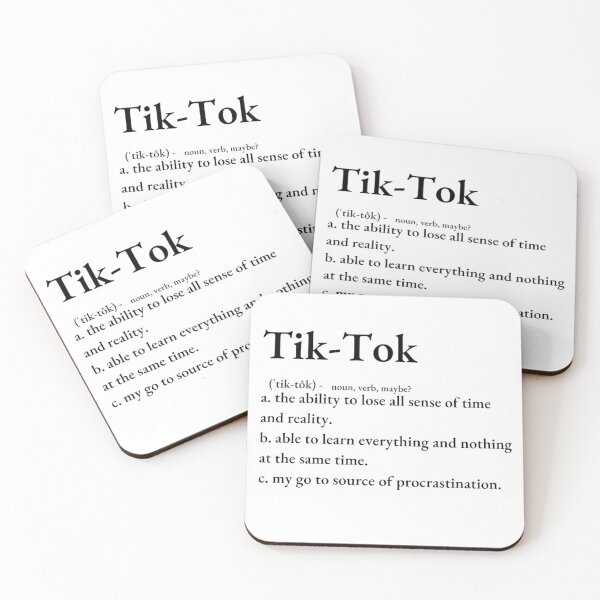 Item preview, Tik-Tok  designed and sold by DesignBySwanson.