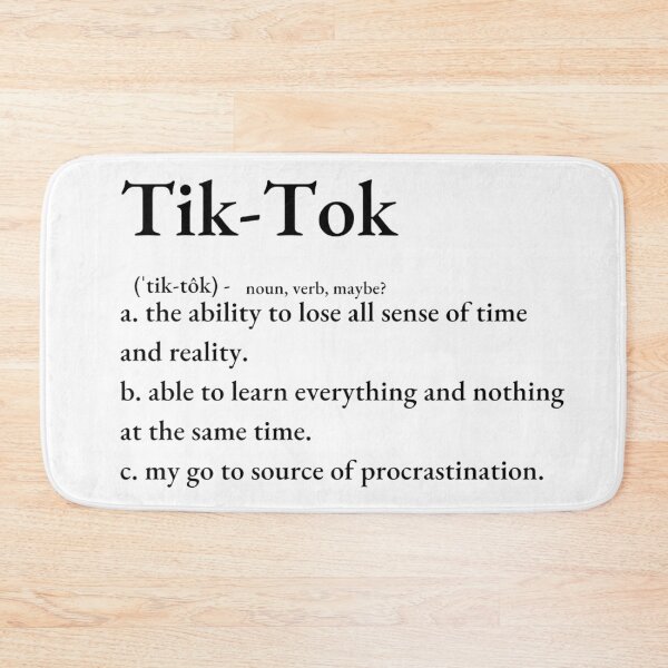 Item preview, Tik-Tok  designed and sold by DesignBySwanson.