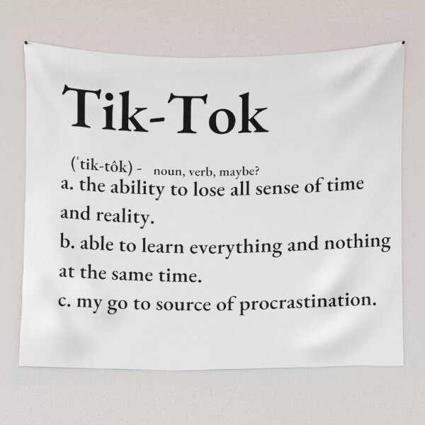 Item preview, Tik-Tok  designed and sold by DesignBySwanson.