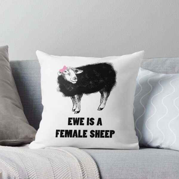 Item preview, Ewe Is A Female Sheep - Black Sheep designed and sold by MiahL.