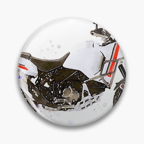 Item preview, Watercolor Adventure Desert motorcycle, awesome gift for a motorcyclist - oryginal artwork by Vart. designed and sold by vartstudio.