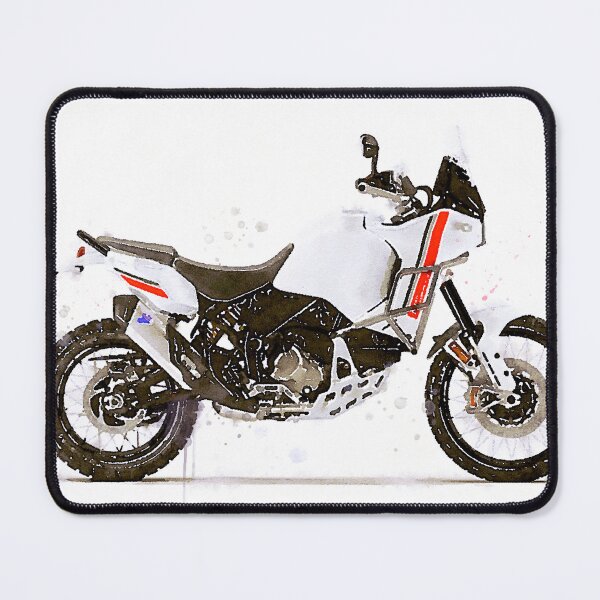 Item preview, Watercolor Adventure Desert motorcycle, awesome gift for a motorcyclist - oryginal artwork by Vart. designed and sold by vartstudio.