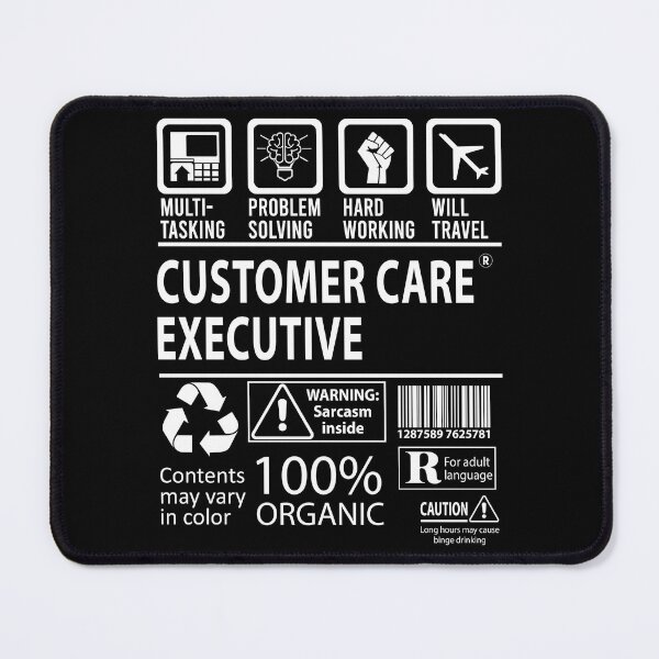 Item preview, Customer Care Executive T Shirt - MultiTasking Certified Job Gift Item Tee designed and sold by oslandefren.