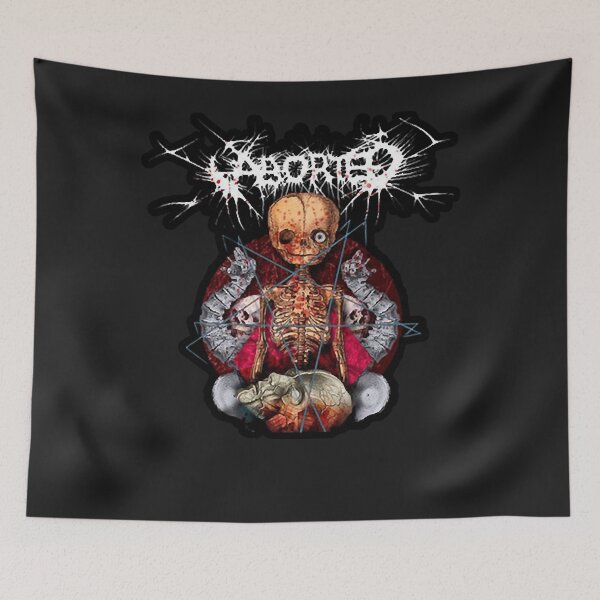 Item preview, ABORTED BAND METAL ARTWORK Essential T-Shirt Copy Copy designed and sold by MichaelKing3.