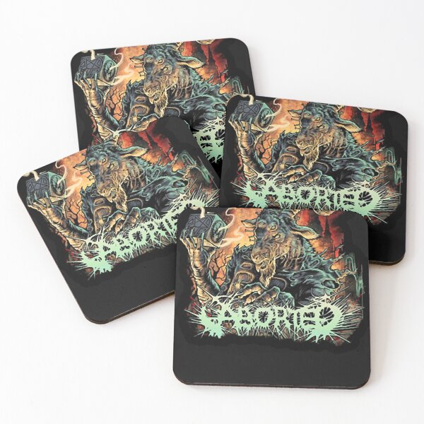 Item preview, ABORTED BAND METAL ARTWORK Essential T-Shirt Copy designed and sold by MichaelKing3.