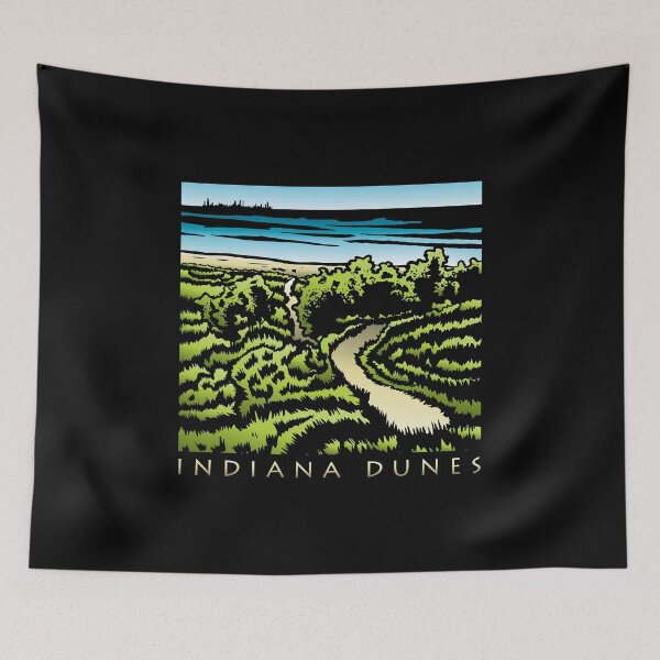 Item preview, Succession Indiana Dunes Poster designed and sold by indianadunes.