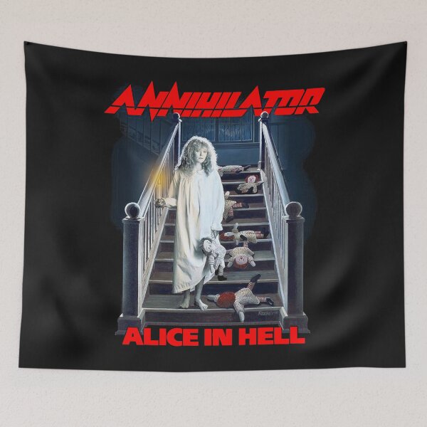 Item preview, Alice in Hell - Annihilator - Classic Old School Canadian Speed  Thrash Metal Classic T-Shirt designed and sold by MichaelKing3.