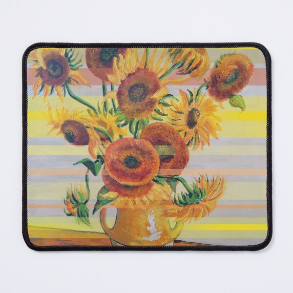 Item preview, Vase with Vangogh Sunflowers, art by Miguel Matos Official designed and sold by MiguelMatosArt.