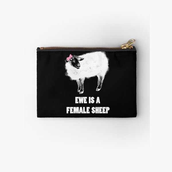 Item preview, Ewe Is A Female Sheep - White Sheep designed and sold by MiahL.