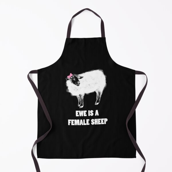 Item preview, Ewe Is A Female Sheep - White Sheep designed and sold by MiahL.