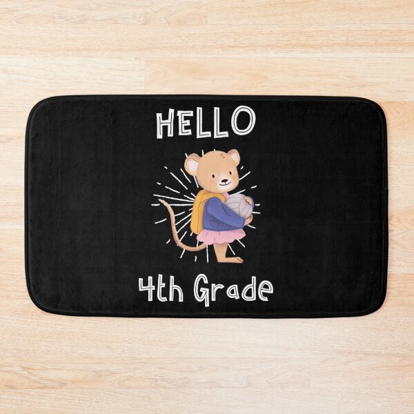 Item preview, Hello Fourth Grade Squirrel - Woodland Animals 4th Grader School designed and sold by shoutoutshirtco.