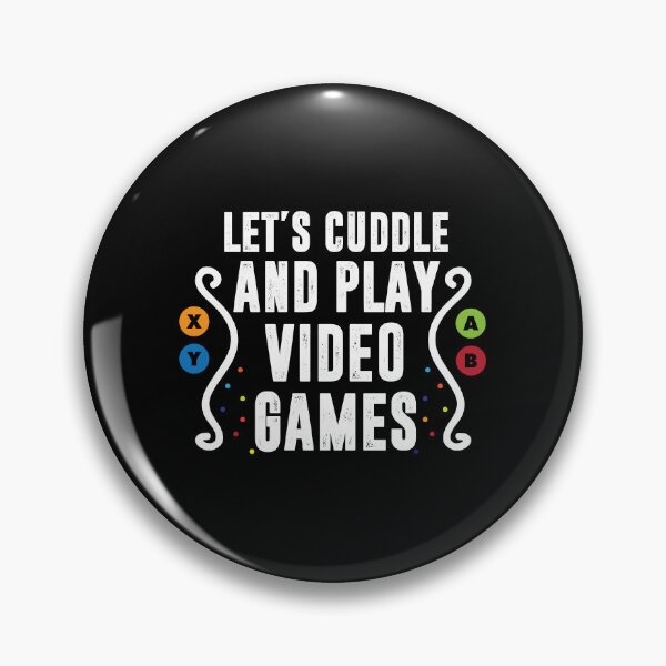 Item preview, Lets Cuddle Snuggle and Play Video Games Gamer Couple Tee designed and sold by shoutoutshirtco.