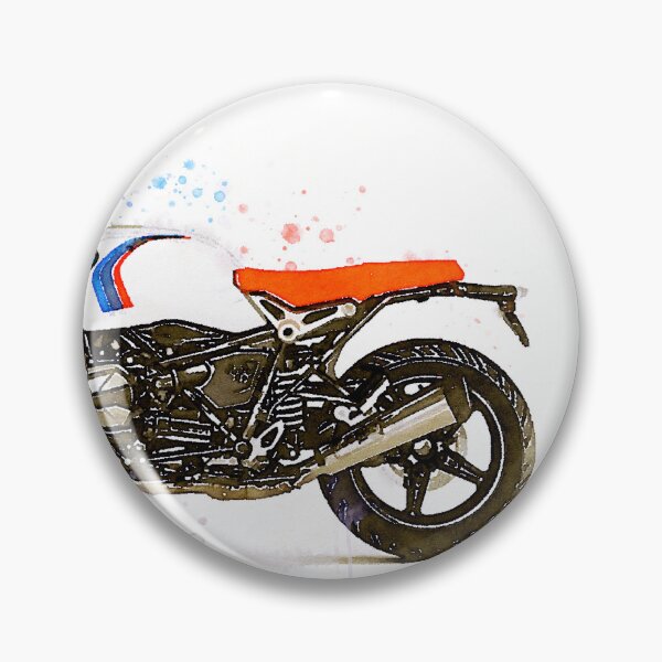 Item preview, Watercolor classic boxer urban motorcycle, awesome gift for a motorcyclist - oryginal artwork by Vart. designed and sold by vartstudio.
